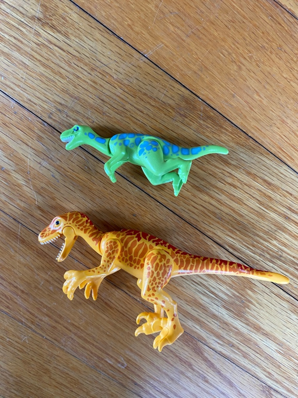 Playmobil Plastic Dinosaur Toys - Set of 2